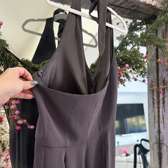 Guess by Marciano Sleek Charcoal Gray Jumpsuit - Picture 6 of 7